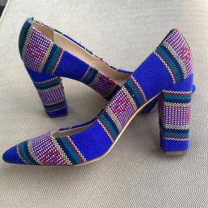 ⭐️HOST PICK⭐️ J. Crew Southwestern Tribal Etta Heels - 9.5